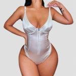 Zip Up Cami Bodysuit