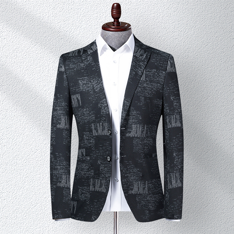 Men’s spring and autumn thin section casual small suit