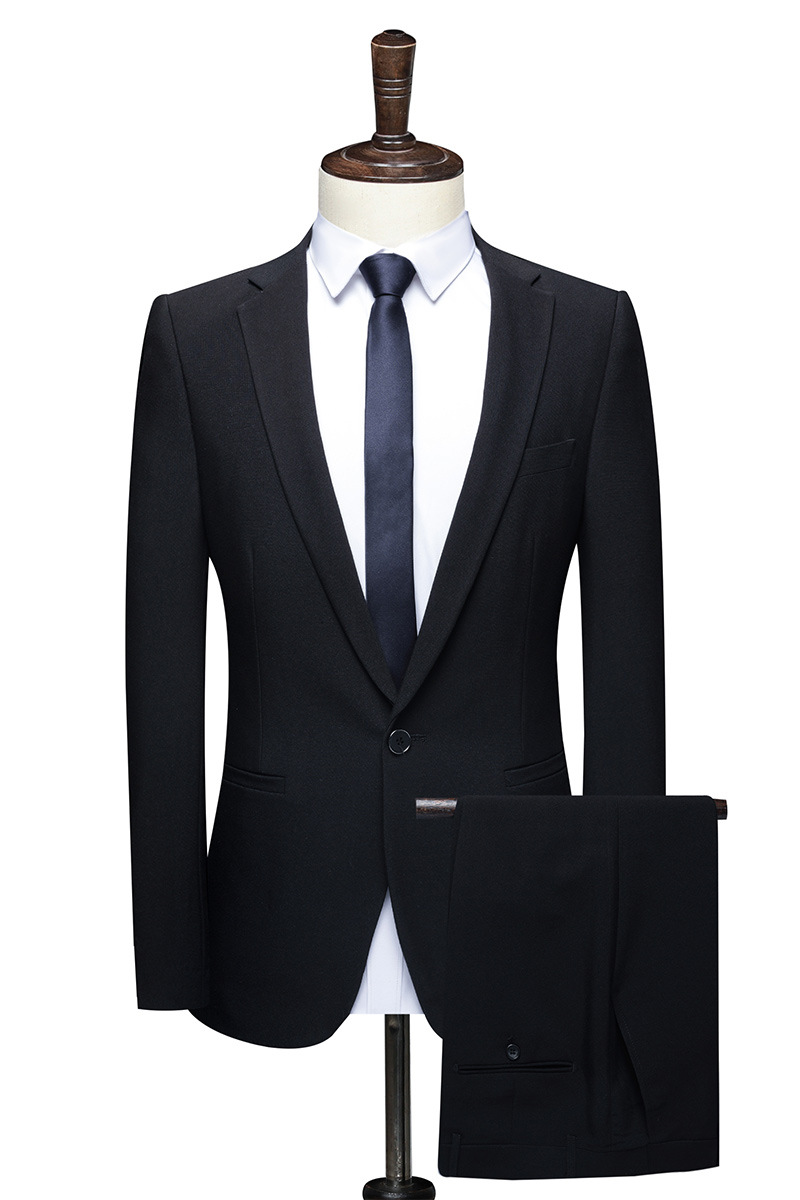 Korean version of the slim formal professional wedding suit