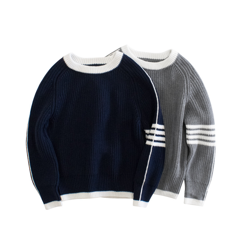 Children’s sweater boys’ knitted sweater