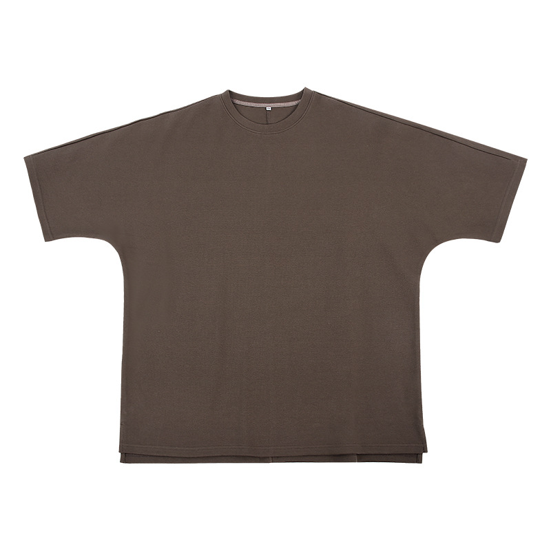 Oversized men’s loose-fitting drop-shoulder air cotton T-shirt