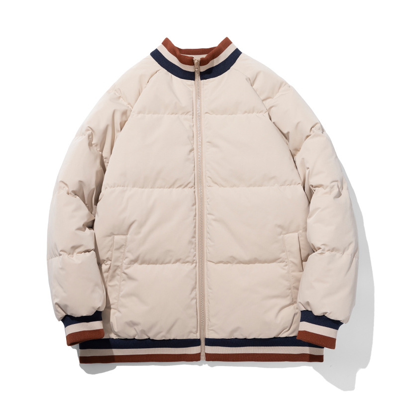 Loose thickened down cotton jacket