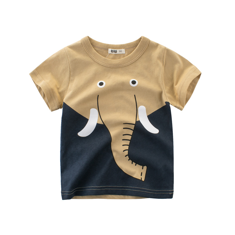 Cartoon print children’s T-shirt