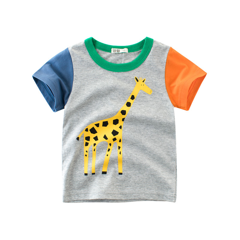 Cartoon print children’s T-shirt