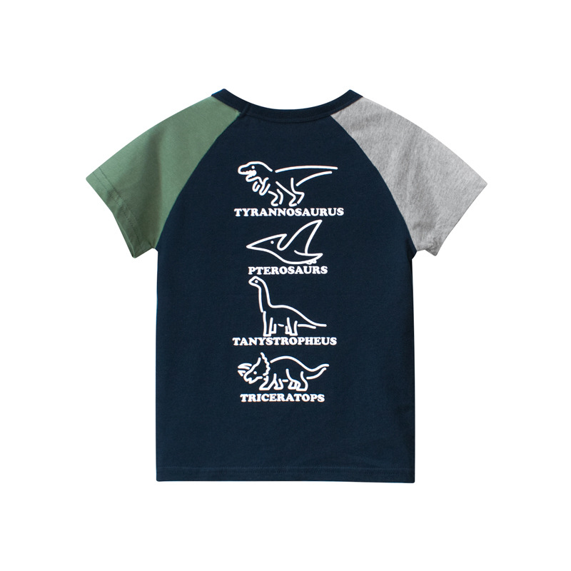 Noble blue print children’s T-shirt