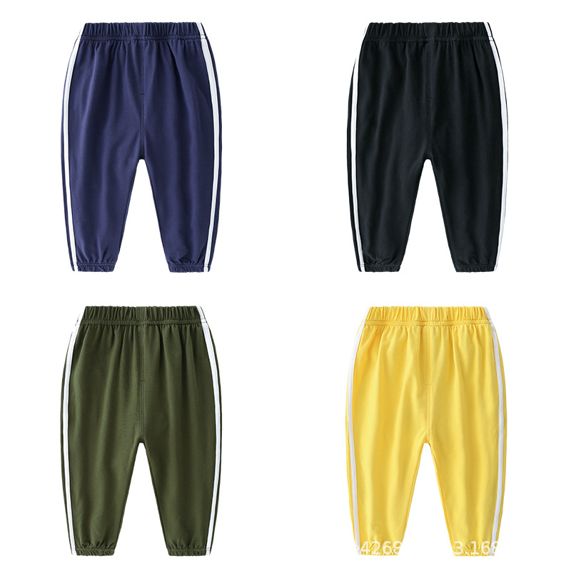 Spring and summer new solid color casual lantern pants