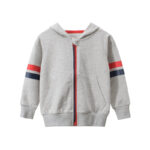 Spring boys’ zipper jacket