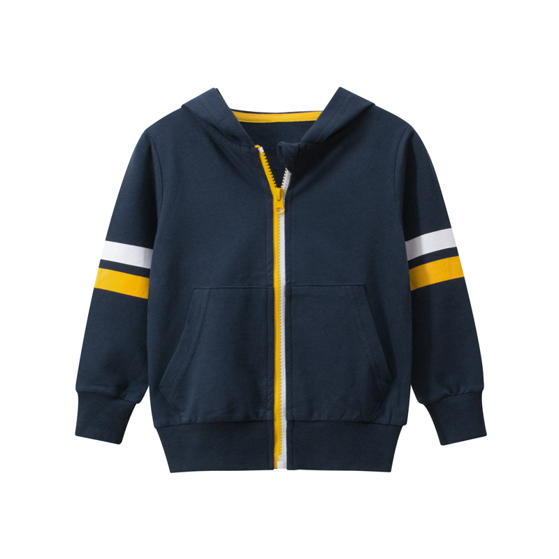 Spring boys’ zipper jacket