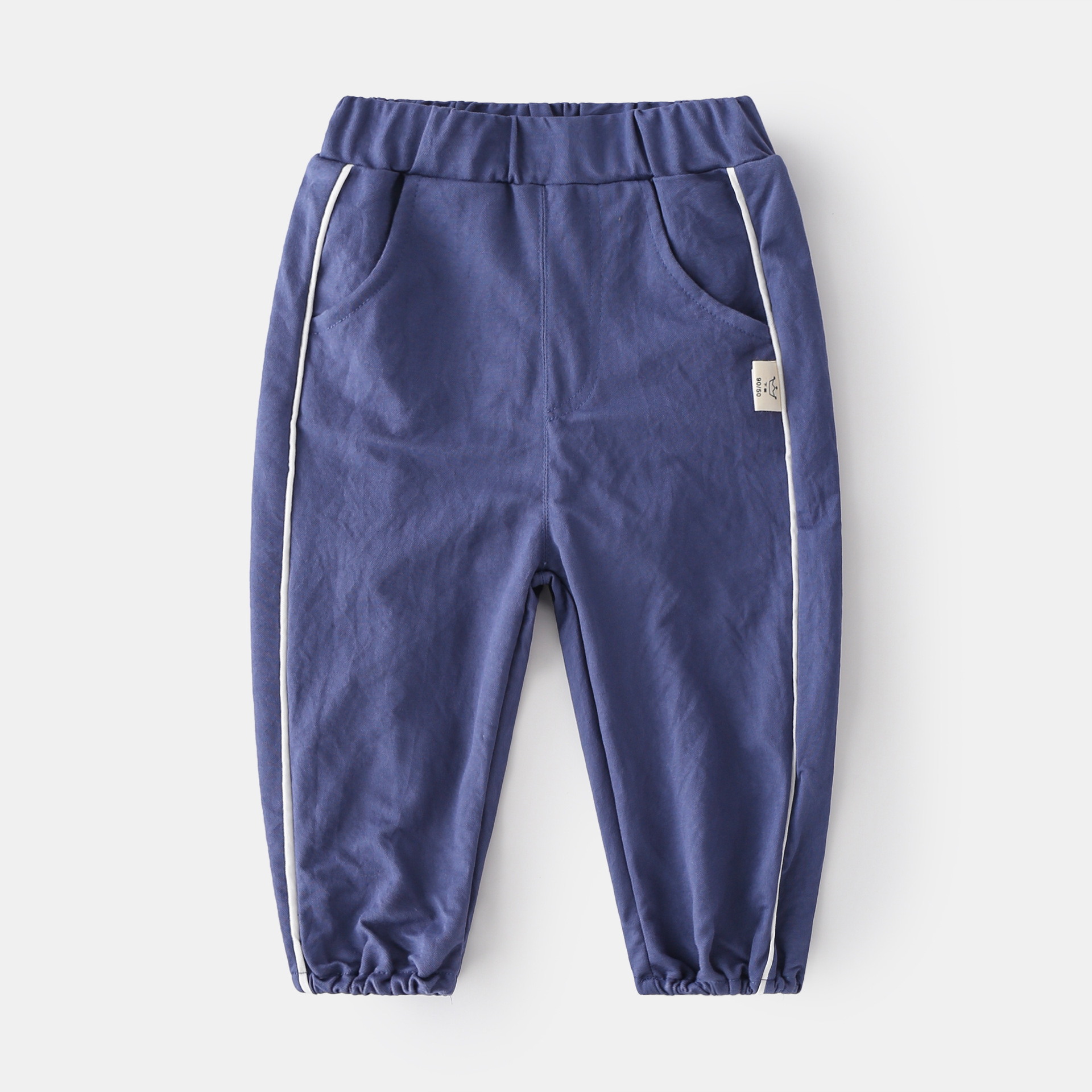 Thin section breathable small and medium children sports casual pants