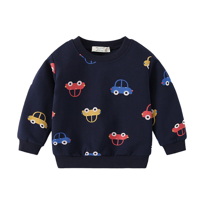 Cotton models long-sleeved casual children’s sweatshirt