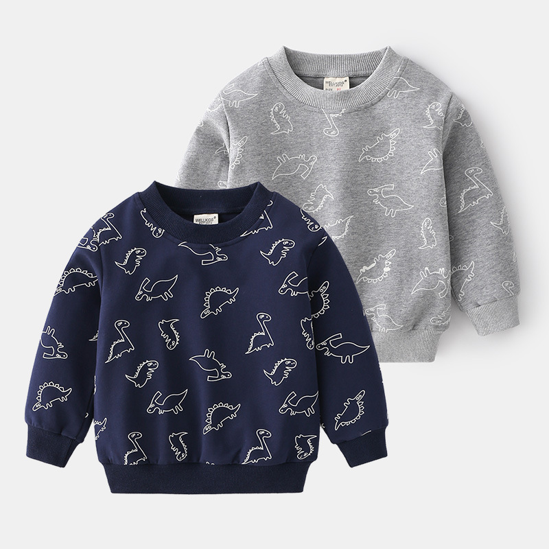 Casual long-sleeved children’s sweatshirt