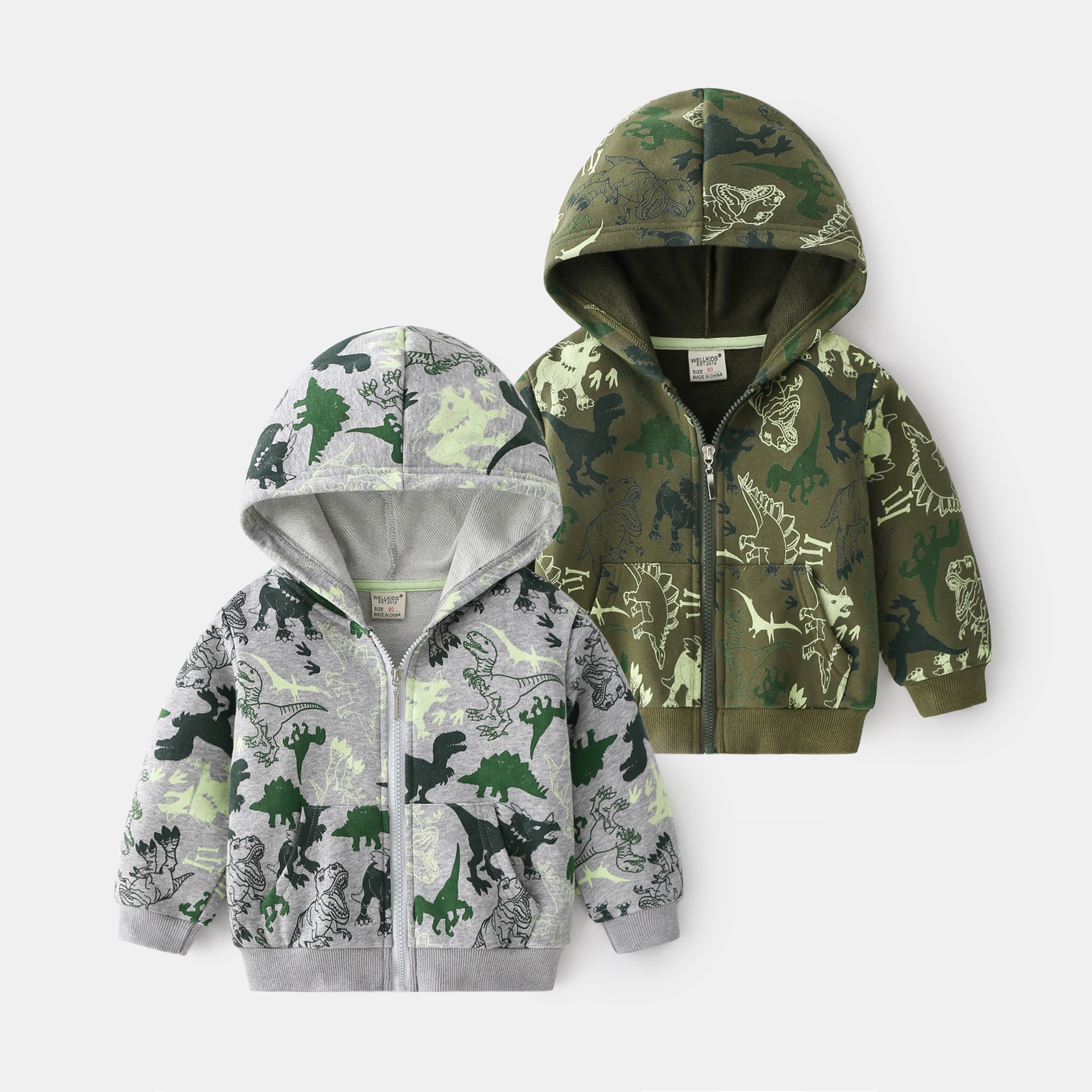 Spring camouflage hooded sweatshirt