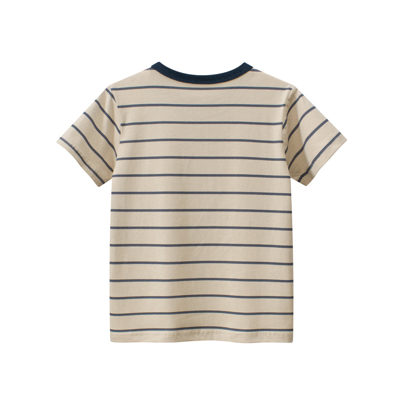 Children’s short-sleeved T-shirt stripes