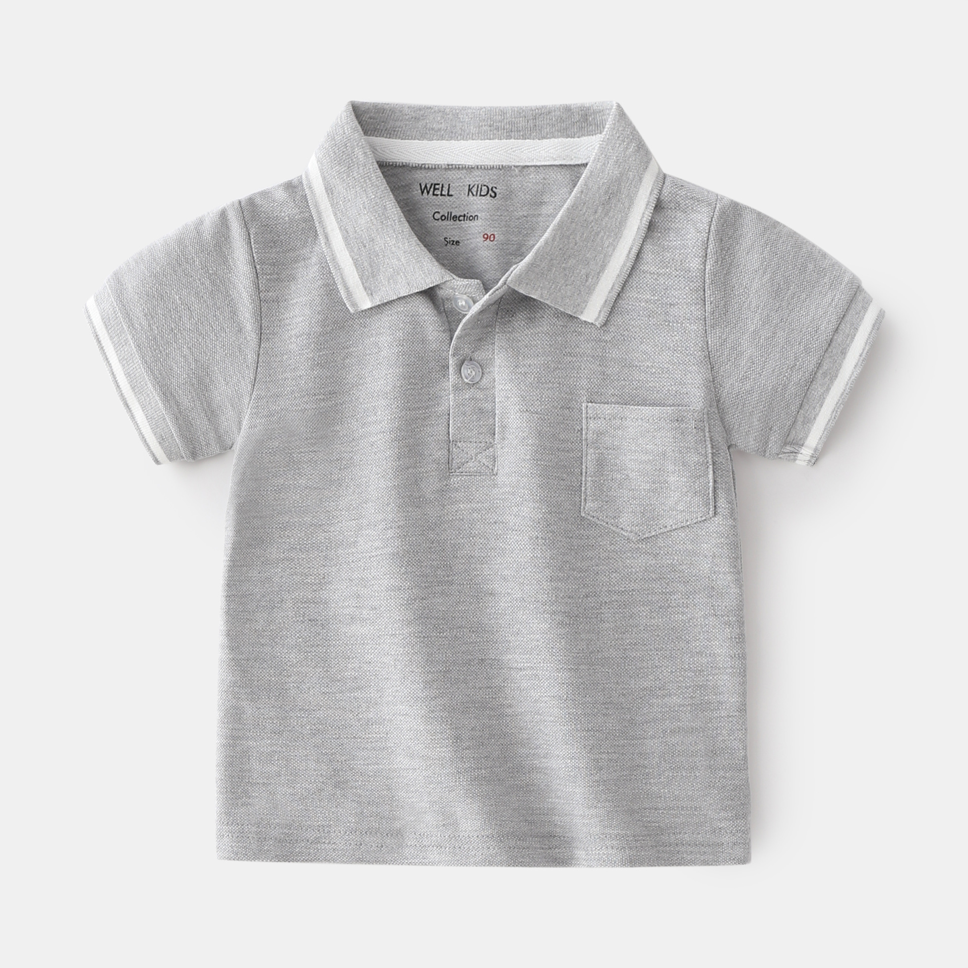 Home boys’ short-sleeved polo shirt