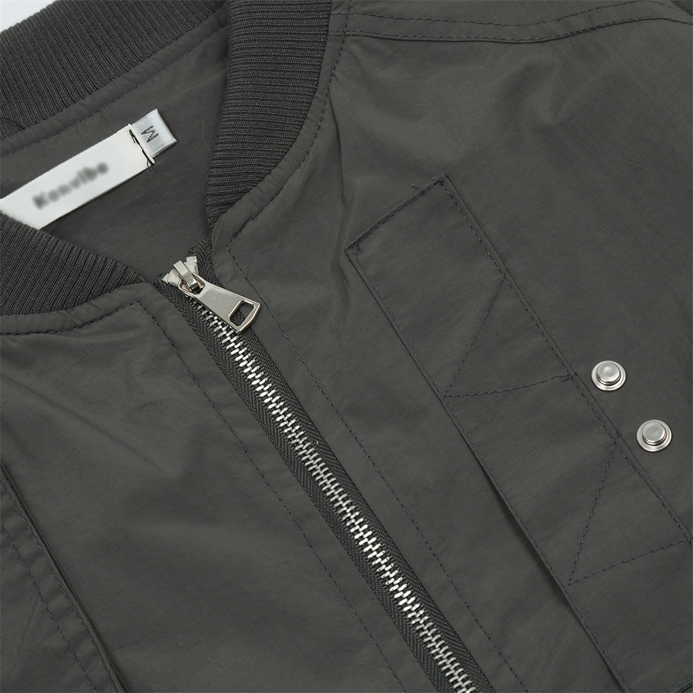 Work style multi-pocket  jacket for men