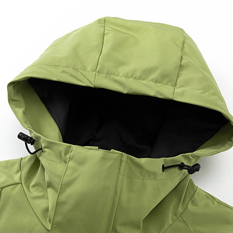 Loose casual sports workwear hooded jacket