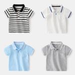 Home boys’ short-sleeved polo shirt