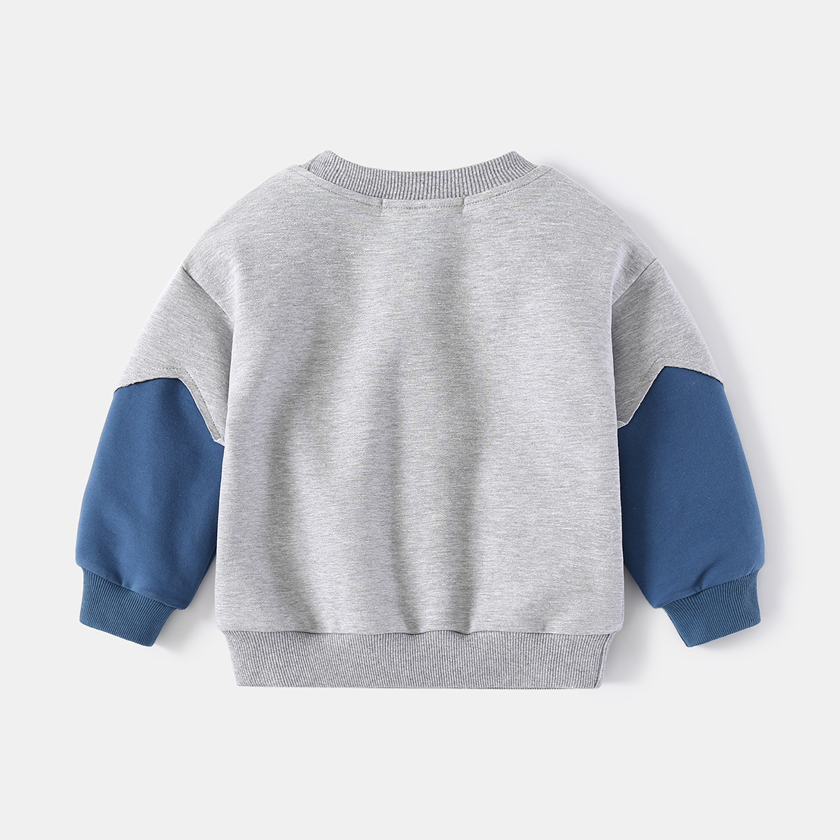 Round neck casual long sleeve sweatshirt