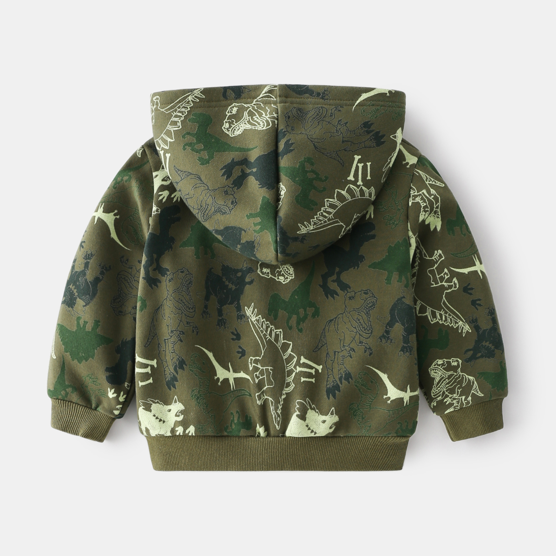 Spring camouflage hooded sweatshirt