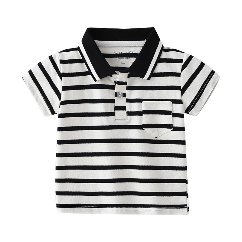 Home boys’ short-sleeved polo shirt