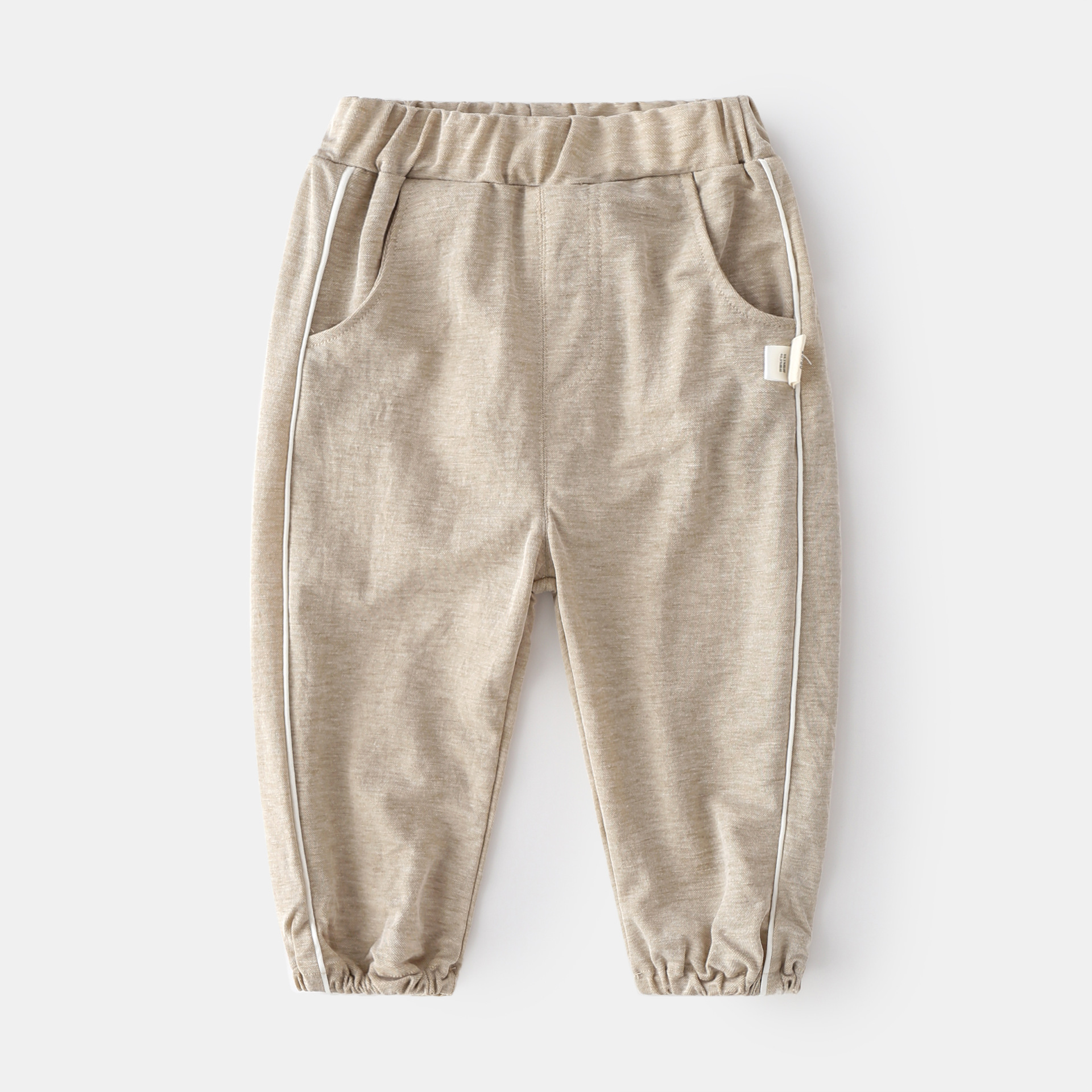 Thin section breathable small and medium children sports casual pants