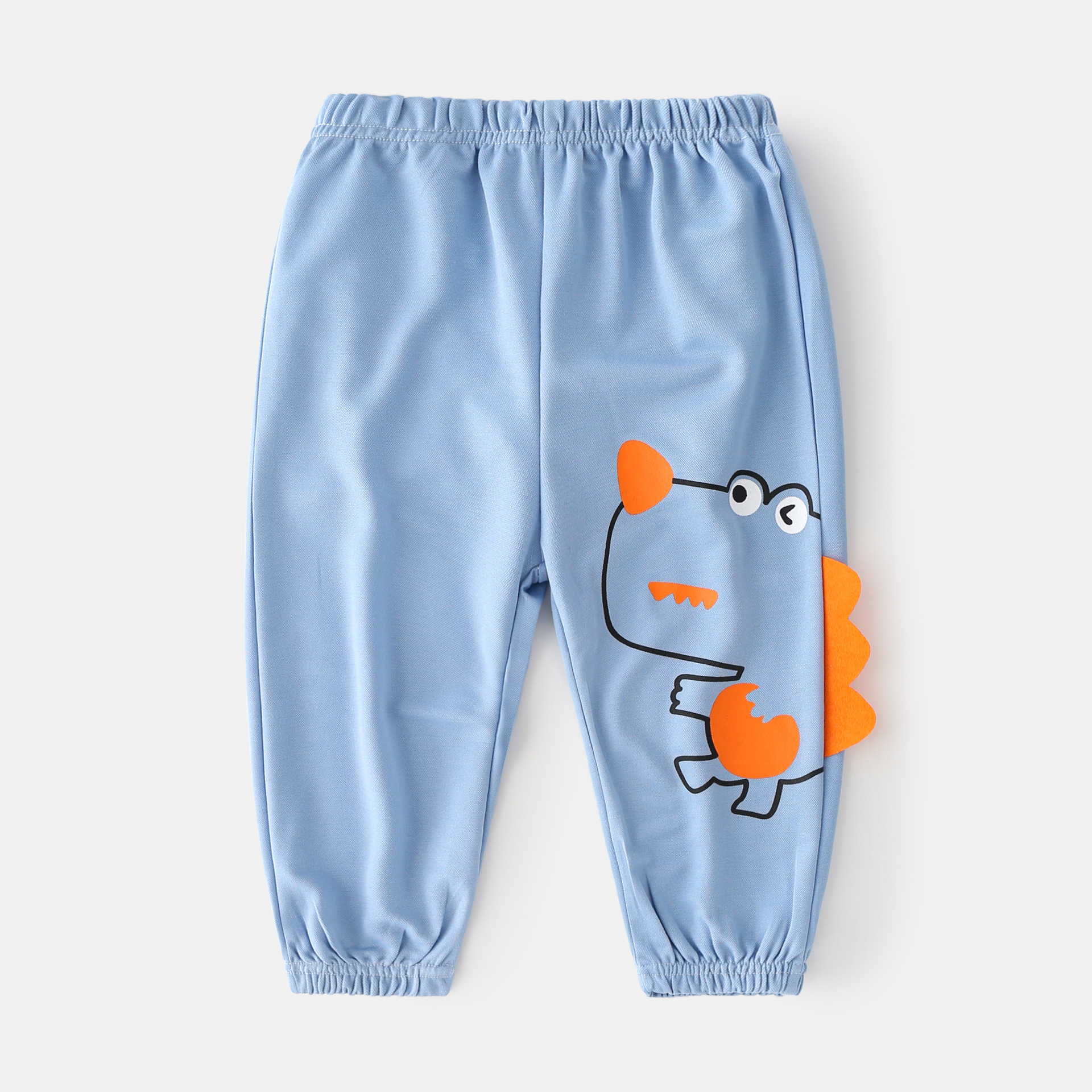 Boys’ small dinosaur cartoon pattern pants