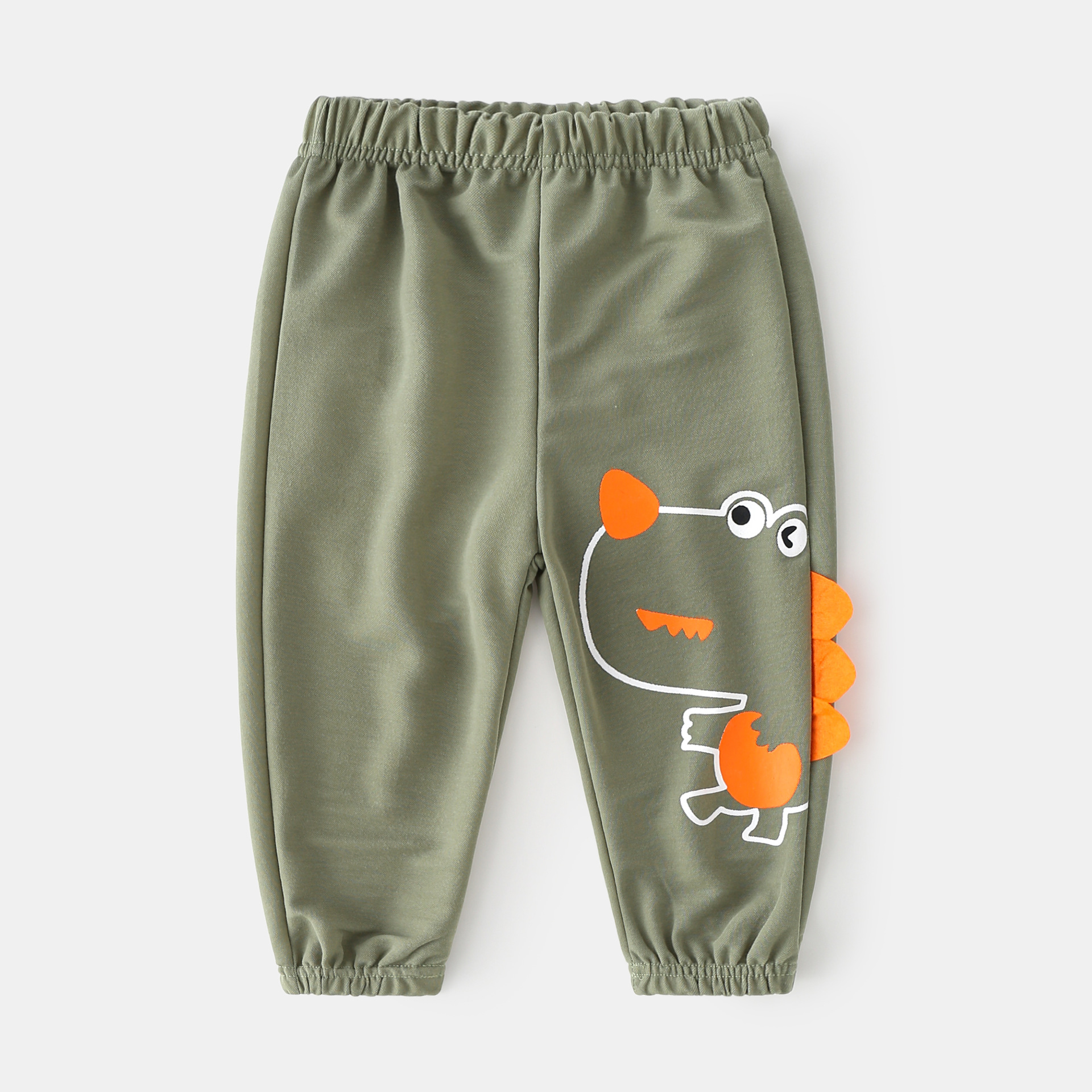 Boys’ small dinosaur cartoon pattern pants