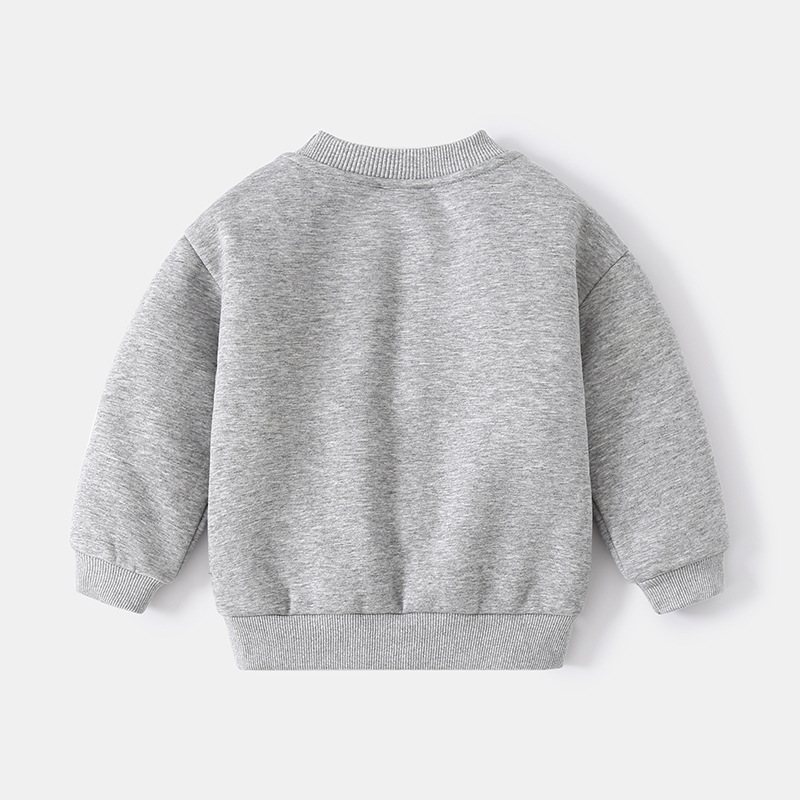 Autumn and winter boys’ padded sweater