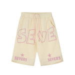 Personalised monogrammed foam printed casual shorts