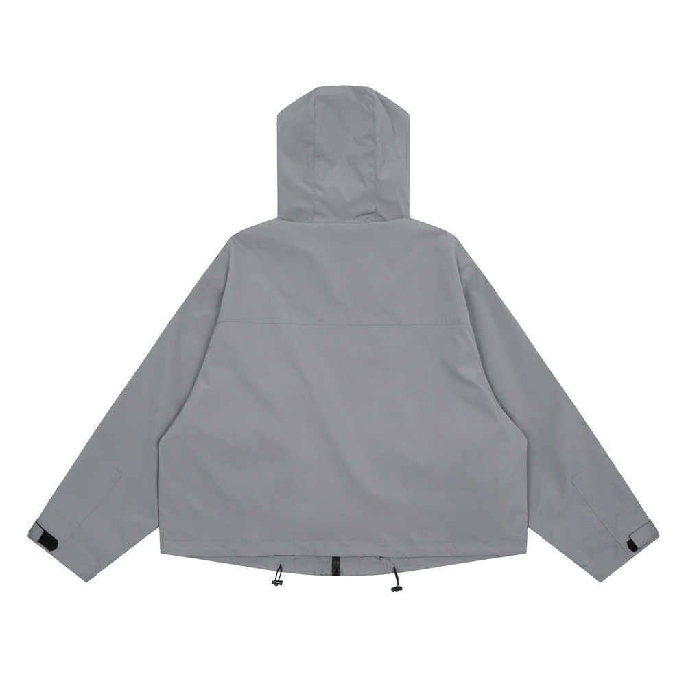 Loose niche casual hooded jacket