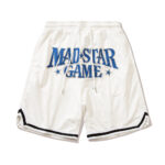 Patch embroidered letters sports shorts