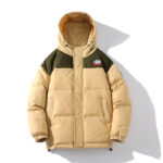 90% white duck down men’s short hooded jacket