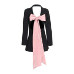 French princess style strappy bow suit