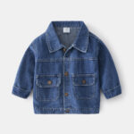 Not hooded Korean version of casual denim jacket